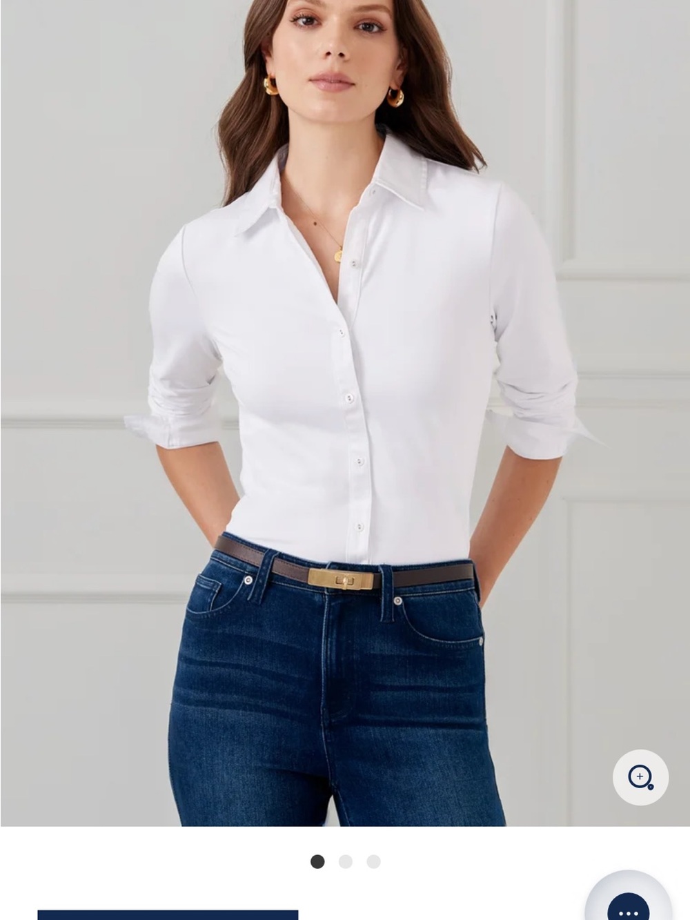 J McLaughlin Betty White Button-Down Shirt